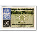Banknote, Germany, Schneeberg, 50 Pfennig, paysage 2, 1921, UNC(63), Mehl:1190.1