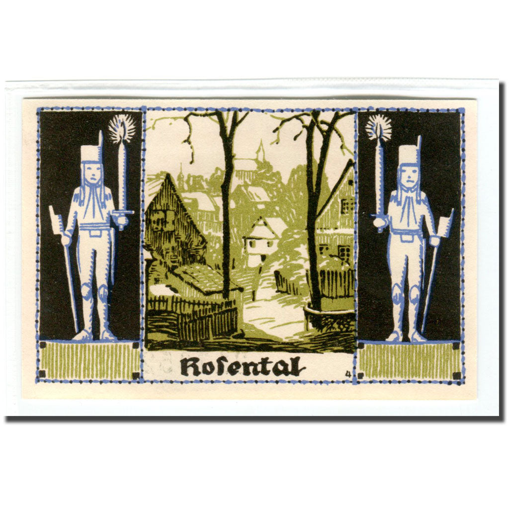 Banknote, Germany, Schneeberg, 50 Pfennig, paysage 2, 1921, UNC(63), Mehl:1190.1