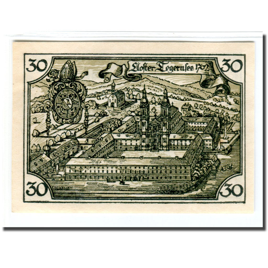 Billet, Allemagne, Tegernsee, 30 Pfennig, paysage 2, 1921, 1921-06-01, SPL