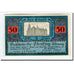 Banknote, Germany, Torgau, 50 Pfennig, cavalier, 1921, 1921-02-10, UNC(63)