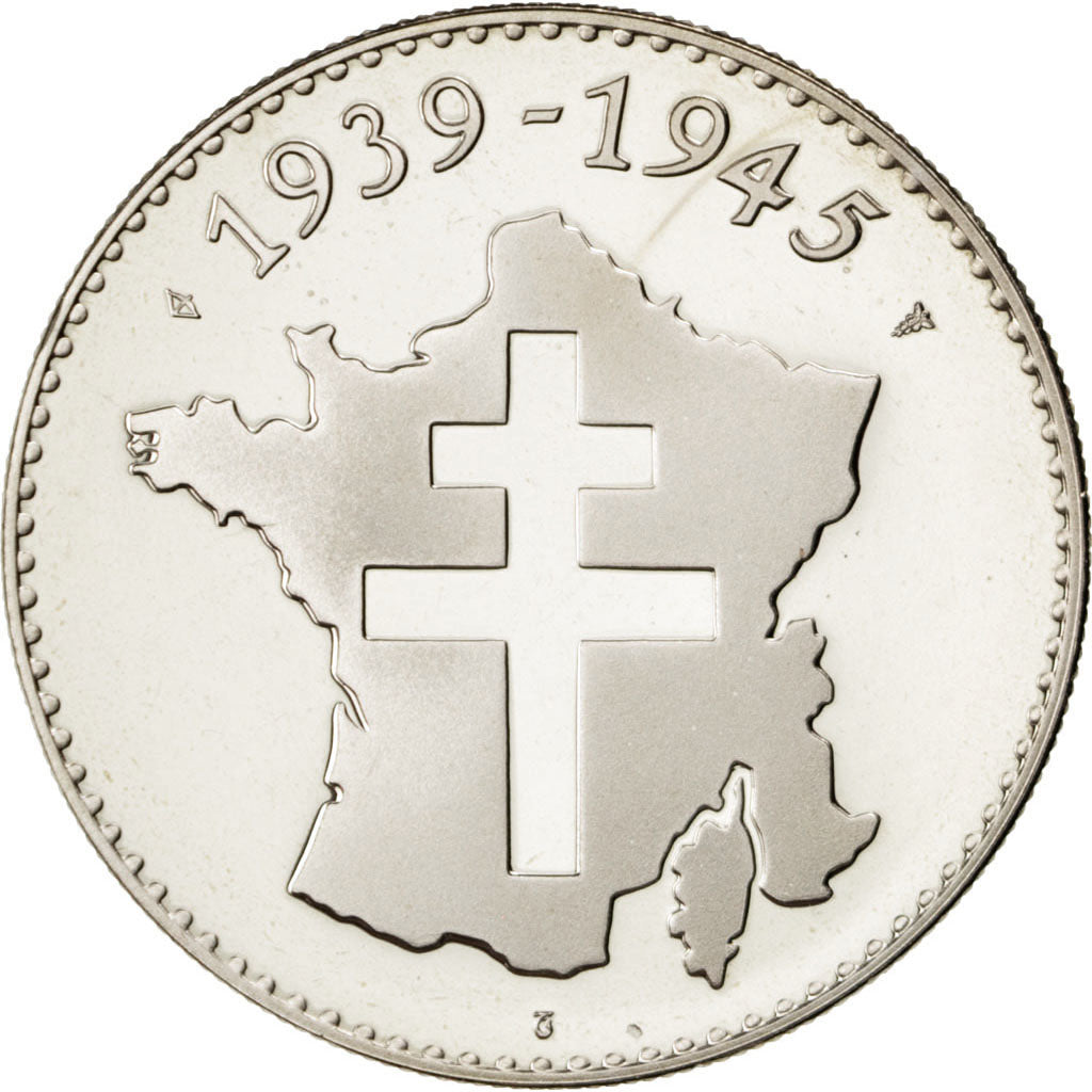 France, Medal, French Fifth Republic, History, MS(65-70), Nickel
