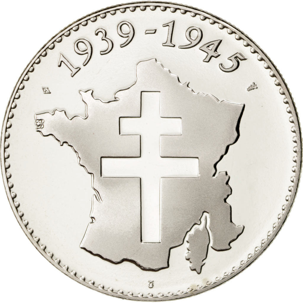 France, Medal, French Fifth Republic, History, MS(65-70), Nickel