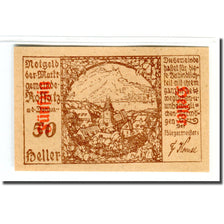 Banknote, Austria, Rossatz, 50 Heller, Texte 3, 1920, UNC(63), Mehl:848a