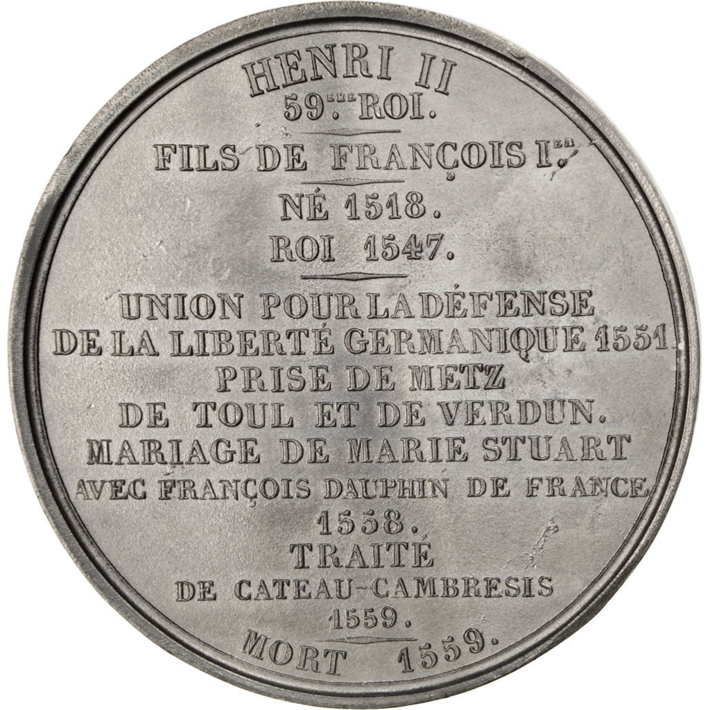France, Medal, French Third Republic, History, Caqué, MS(60-62), Tin