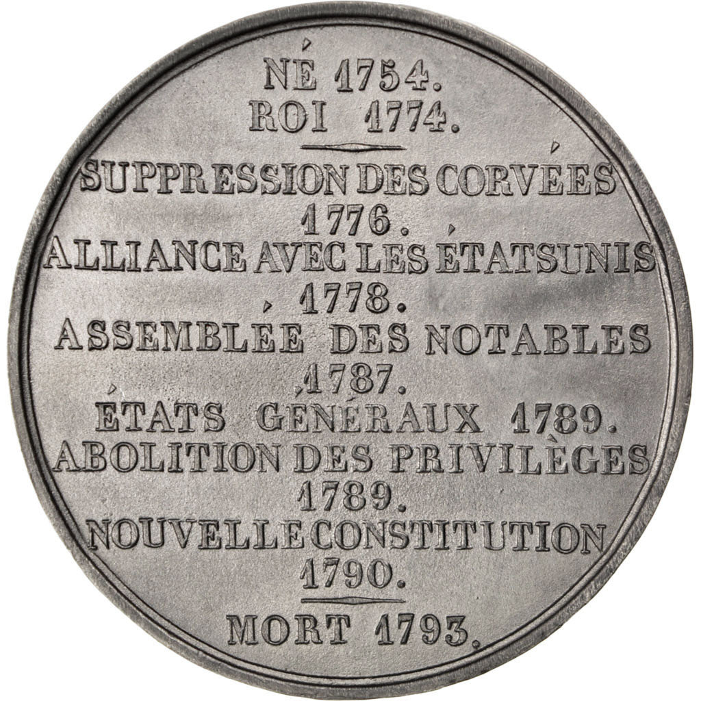 France, Medal, French Third Republic, History, Caqué, MS(60-62), Tin