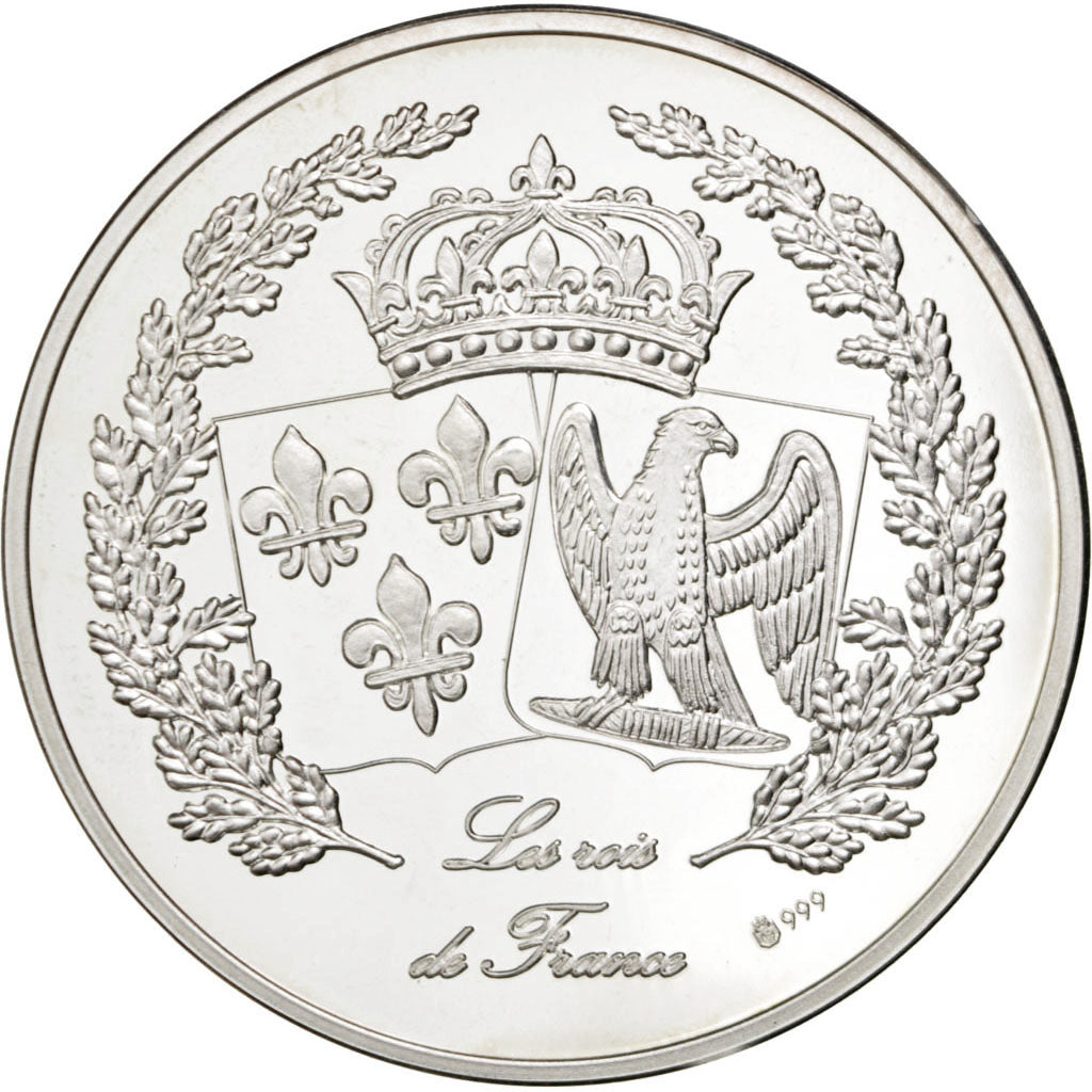 France, Medal, French Fifth Republic, History, MS(65-70), Silver