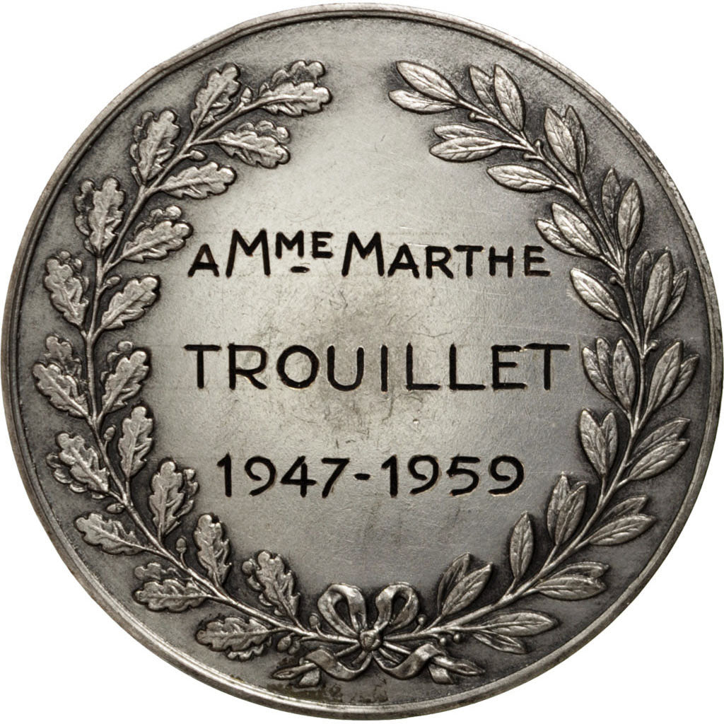 Frankreich, Medal, French Fourth Republic, Politics, Society, War, STGL, Bronze