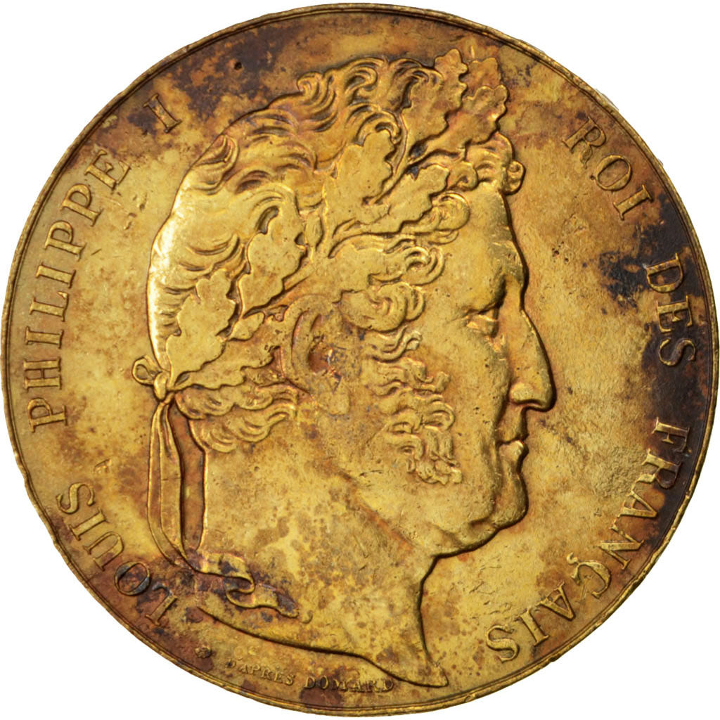 Francia, Medal, Louis Philippe I, Politics, Society, War, Domard, BB, Ottone