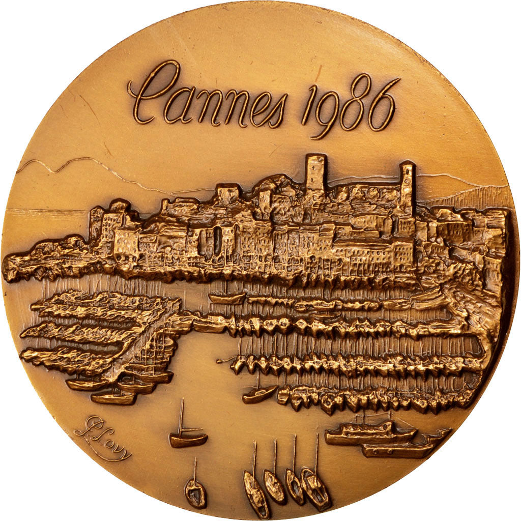 France, Medal, French Fifth Republic, Politics, Society, War, FDC, Bronze