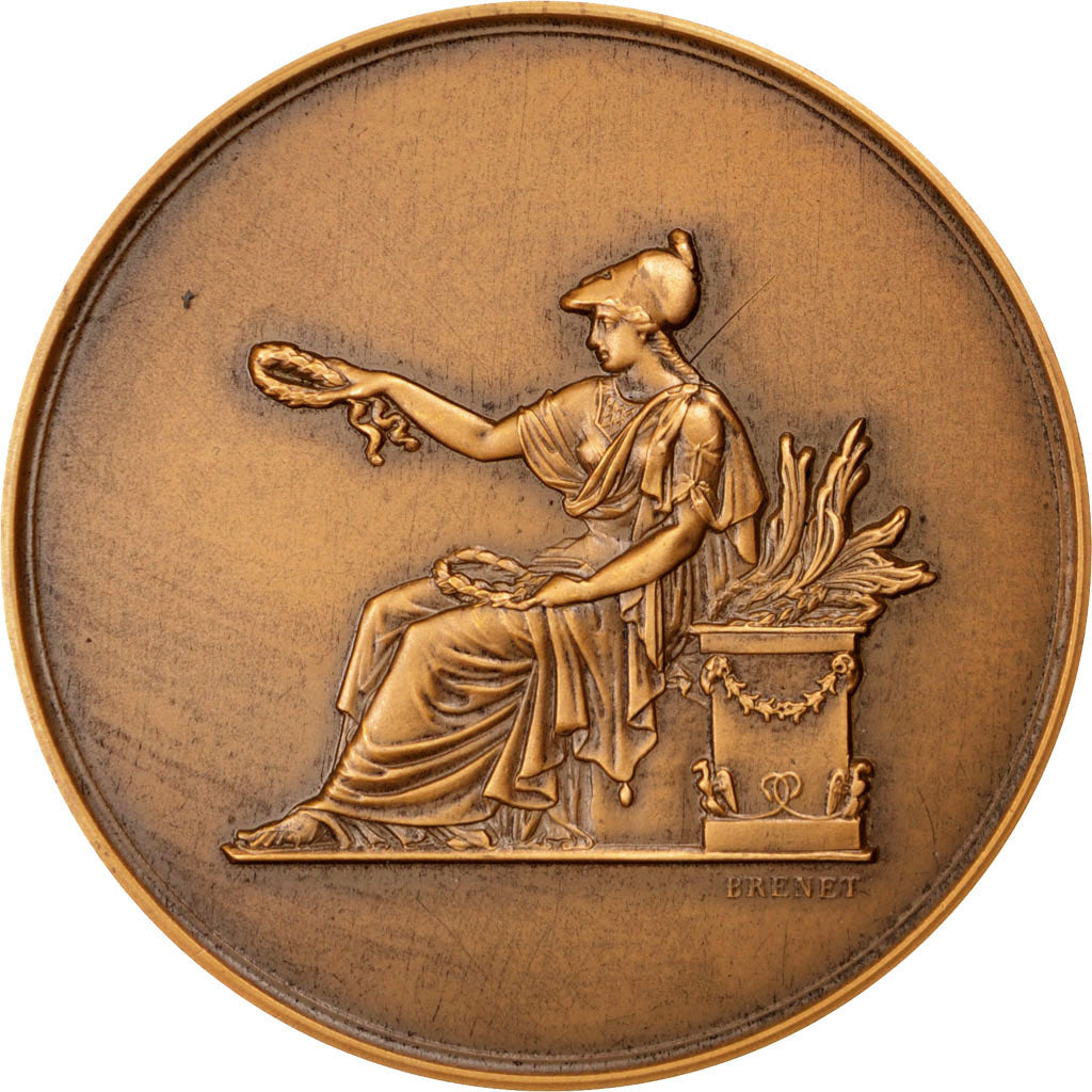 Frankreich, Medal, French Fifth Republic, Politics, Society, War, Brenet, VZ+