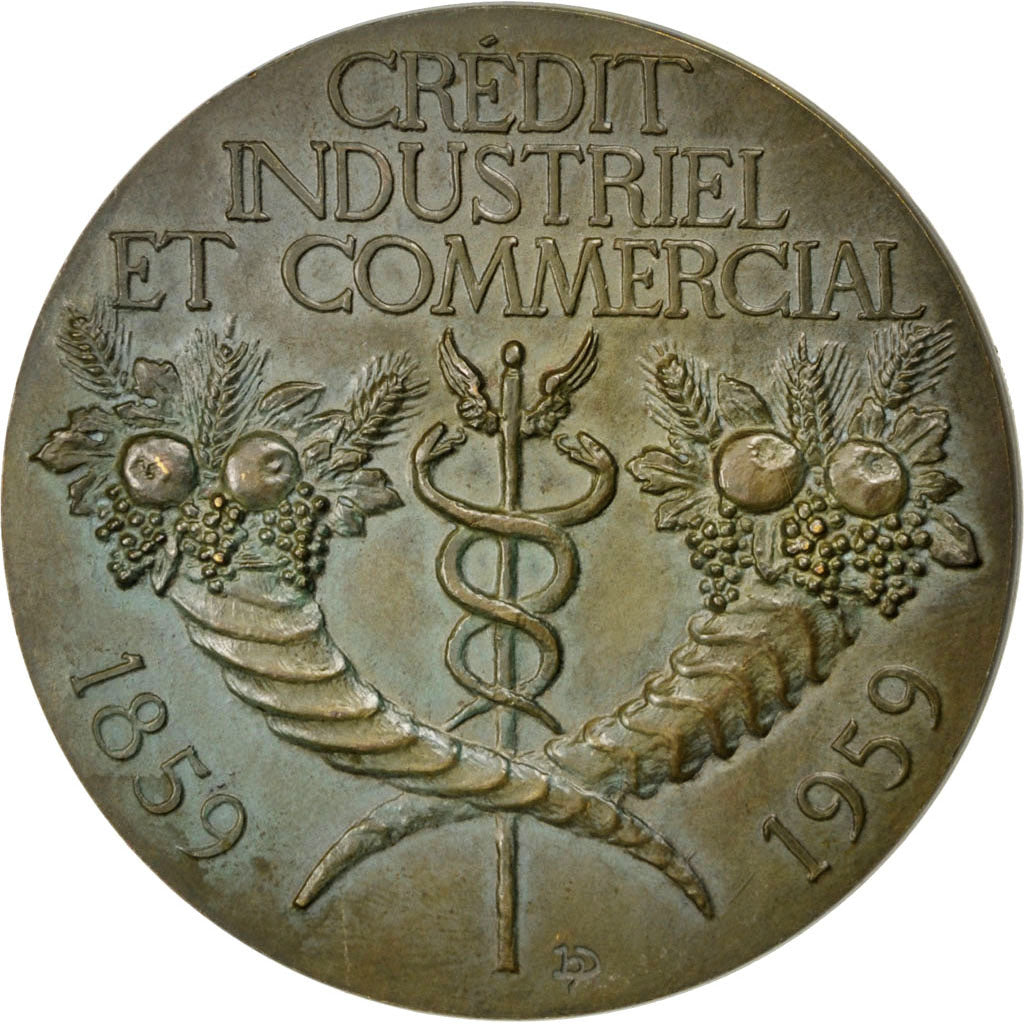 Frankreich, Medal, French Fifth Republic, Business & industry, Dropsy, VZ