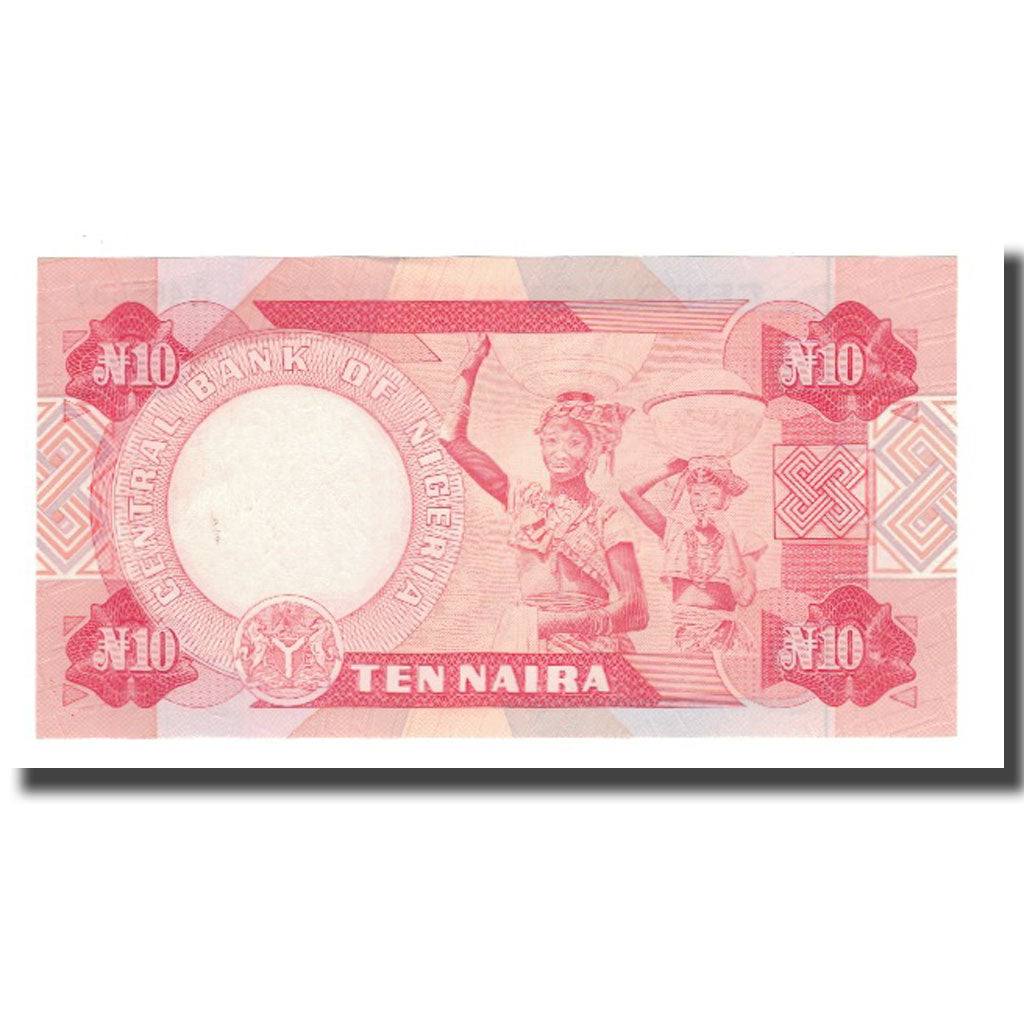 Geldschein, Nigeria, 10 Naira, Undated (1984- ), KM:25c, UNZ