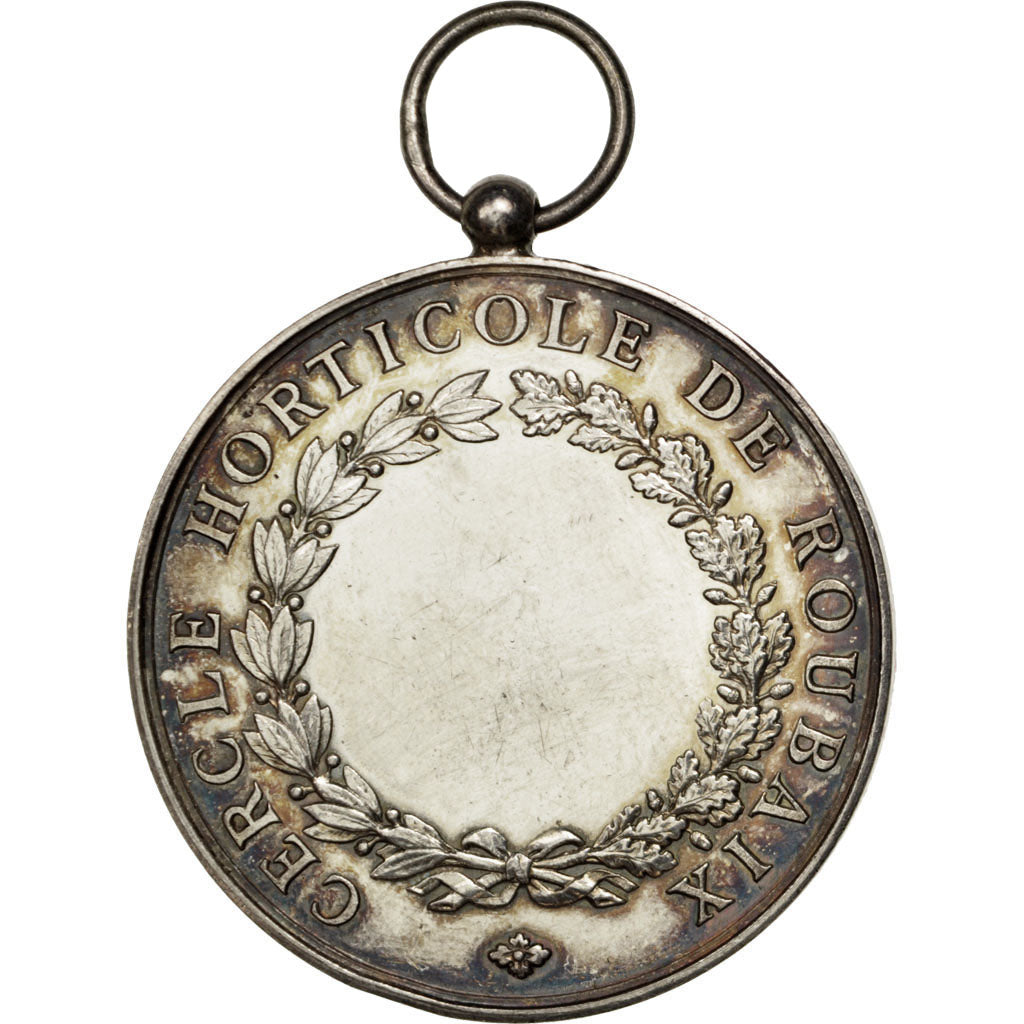 France, Medal, French Third Republic, Flora, AU(55-58), Silver