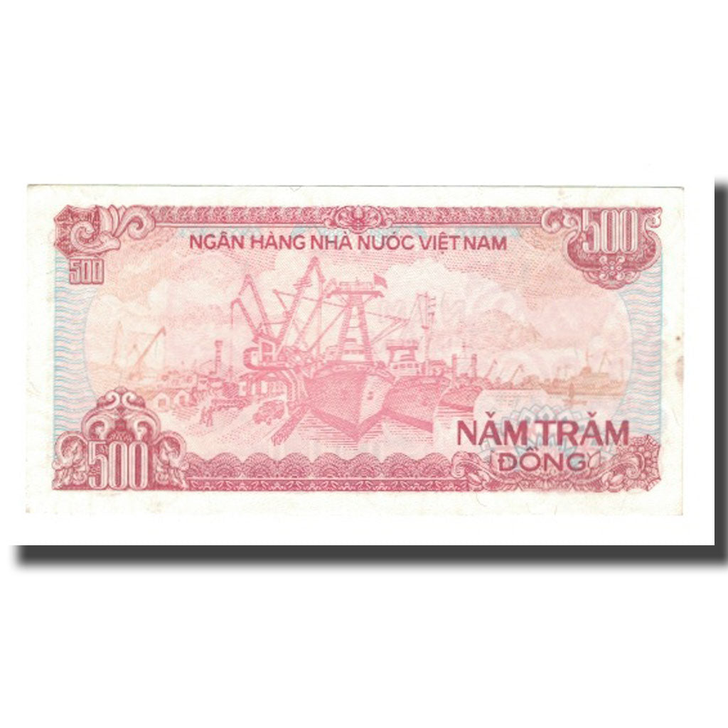 Billete, 500 D<ox>ng, 1988 (1989), Vietnam, KM:101b, SC