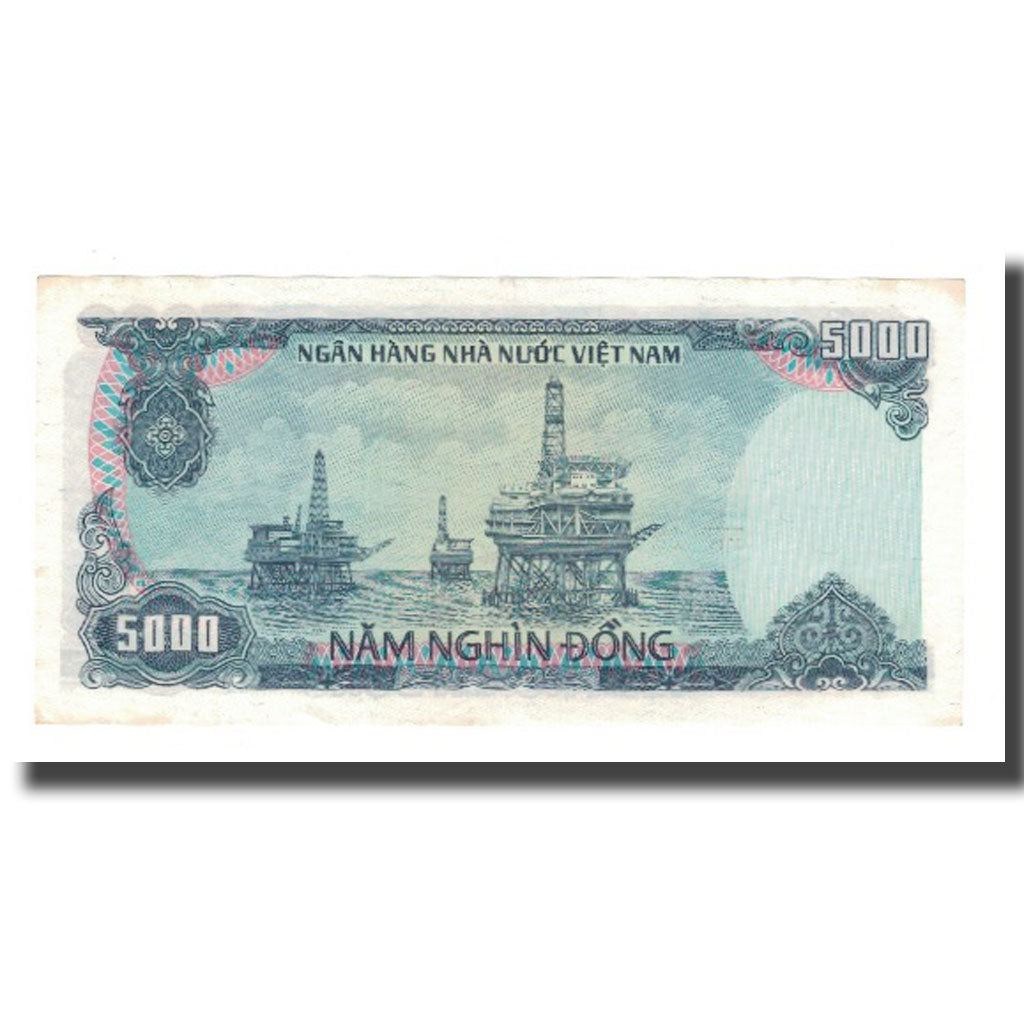 Banknote, Vietnam, 5000 D<ox>ng, 1987 (1989), KM:104a, UNC(63)