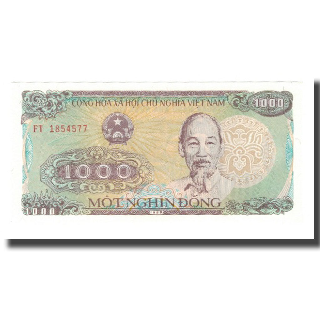 Banknote, Vietnam, 1000 D<ox>ng, 1988 (1989), KM:106b, UNC(65-70)