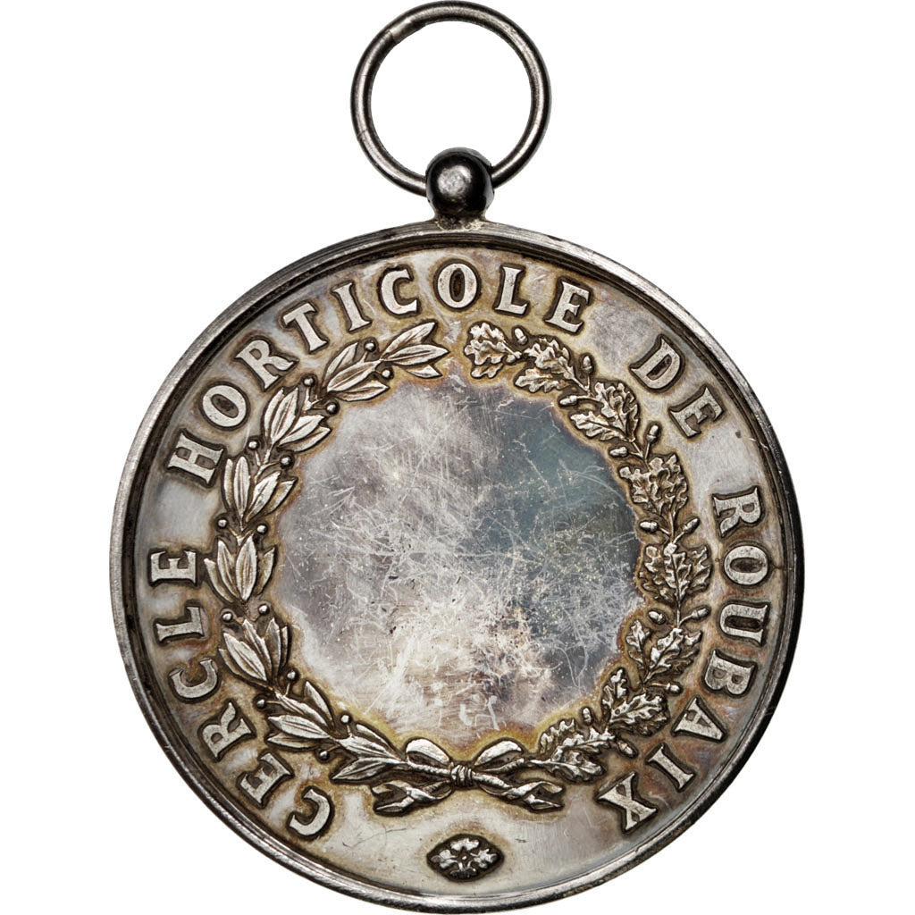 France, Medal, French Third Republic, Flora, AU(55-58), Silver