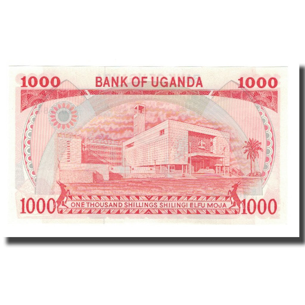 Billete, 1000 Shillings, 1986, Uganda, KM:26, UNC