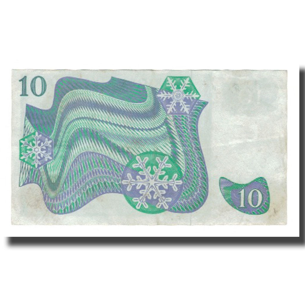 Banconote, Svezia, 10 Kronor, 1963-1990, 1985, KM:52d, SPL-