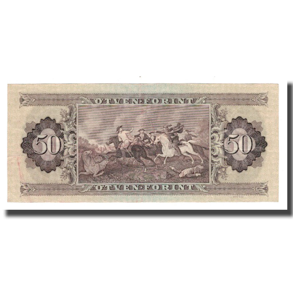 Banknot, Węgry, 50 Forint, 1980, 1980-09-30, KM:170d, AU(55-58)