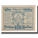 Geldschein, Österreich, Schörfling am Attersee O.Ö. Marktgemeinde, 50 Heller