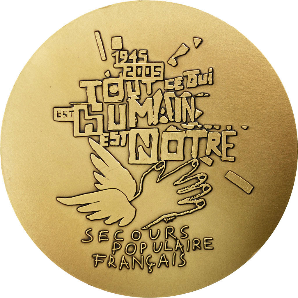 France, Medal, French Fifth Republic, Politics, Society, War, MS(60-62), Bronze