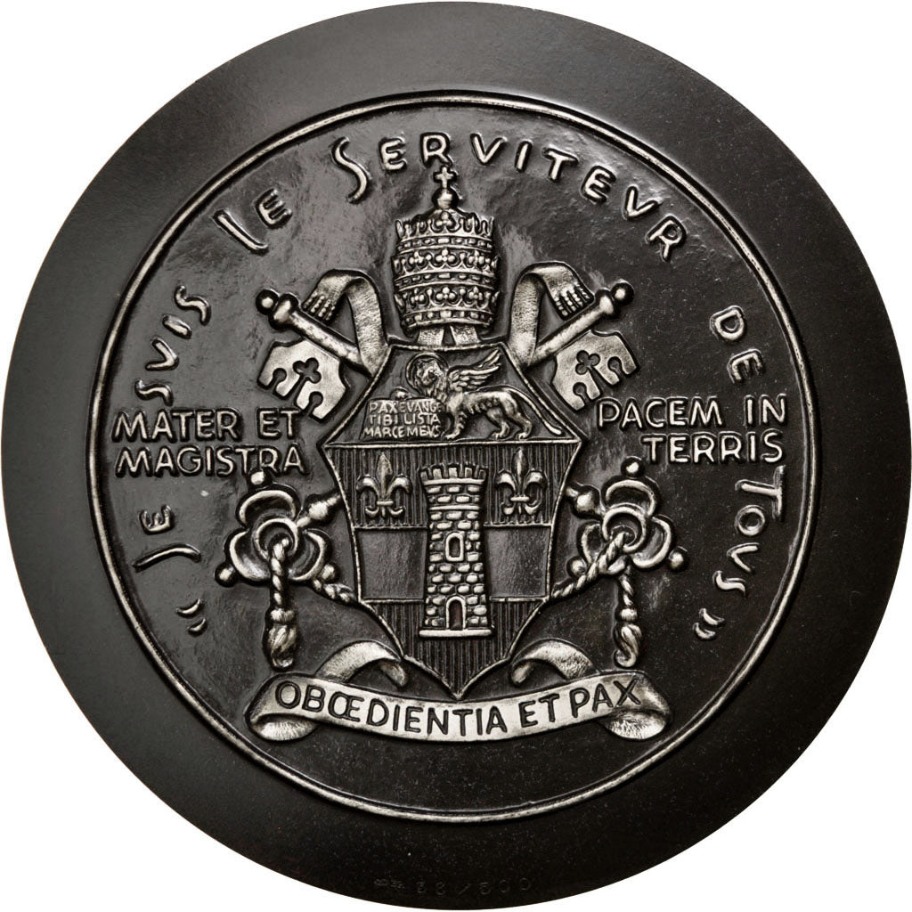 France, Medal, French Fifth Republic, Religions & beliefs, FDC, Bronze