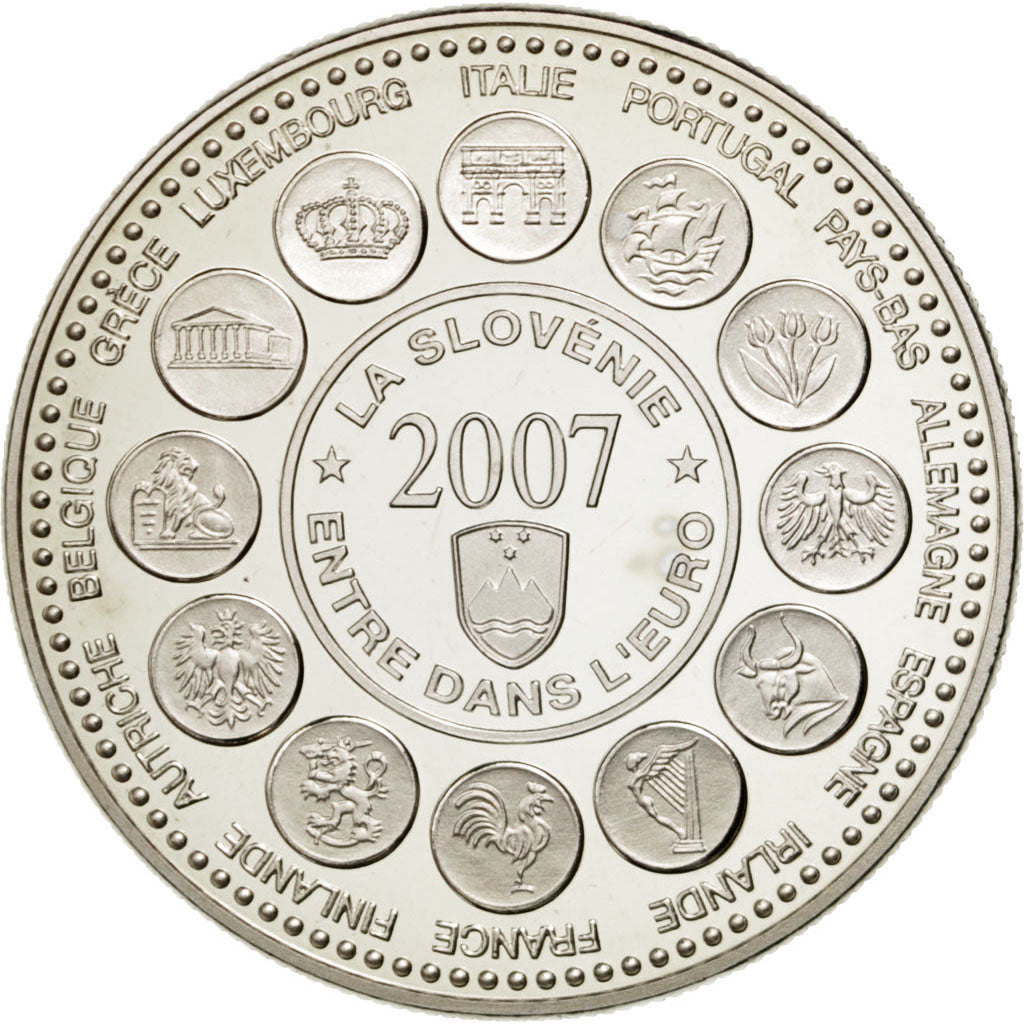 France, Medal, French Fifth Republic, Politics, Society, War, MS(65-70), Nickel