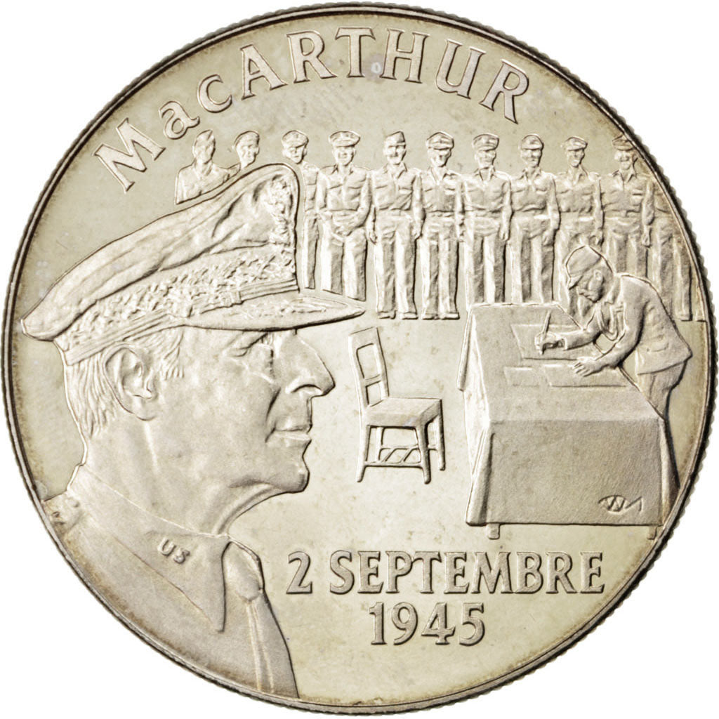 Francia, Medal, French Fifth Republic, History, SPL-, Nichel