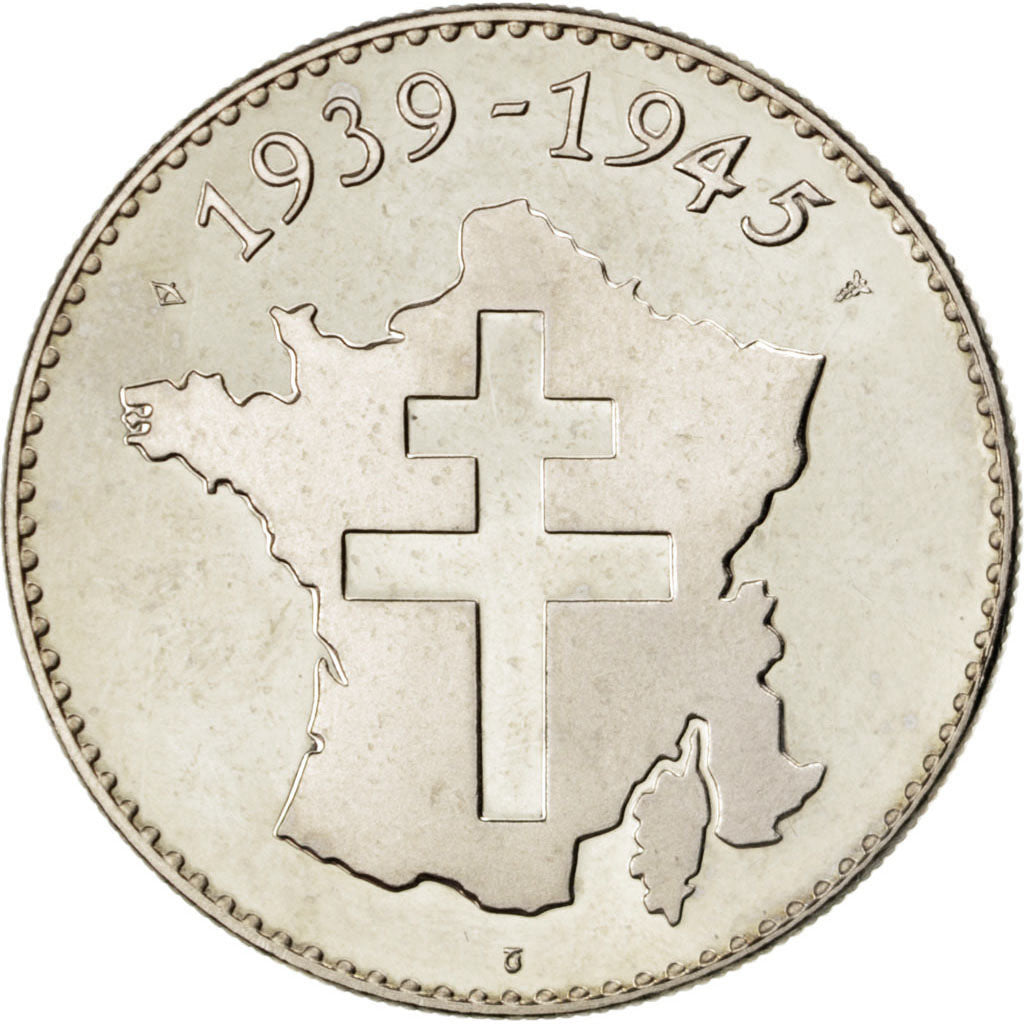 Francia, Medal, French Fifth Republic, History, SPL-, Nichel