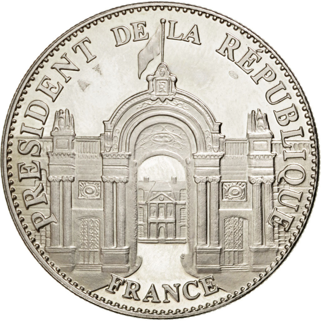 Francia, Medal, French Fifth Republic, History, Barre, SPL, Nichel