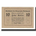 Billet, Autriche, Mettmach, 10 Heller, valeur faciale, 1920, 1920-09-01, NEUF