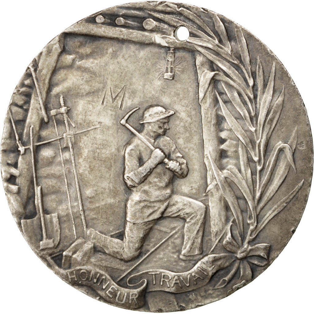France, Medal, French Third Republic, Business & industry, TTB, Argent