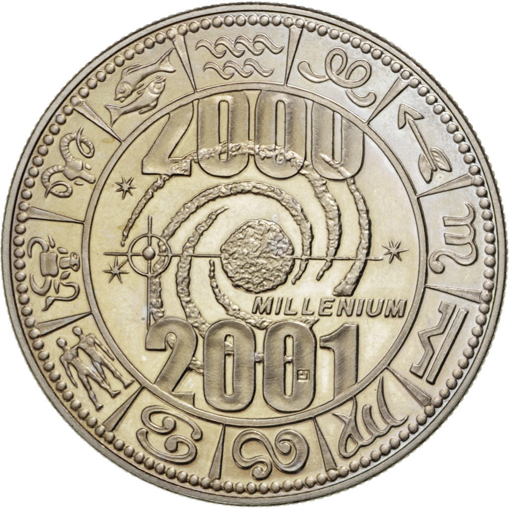 Frankrijk, Medal, French Fifth Republic, Politics, Society, War, PR+, Nickel