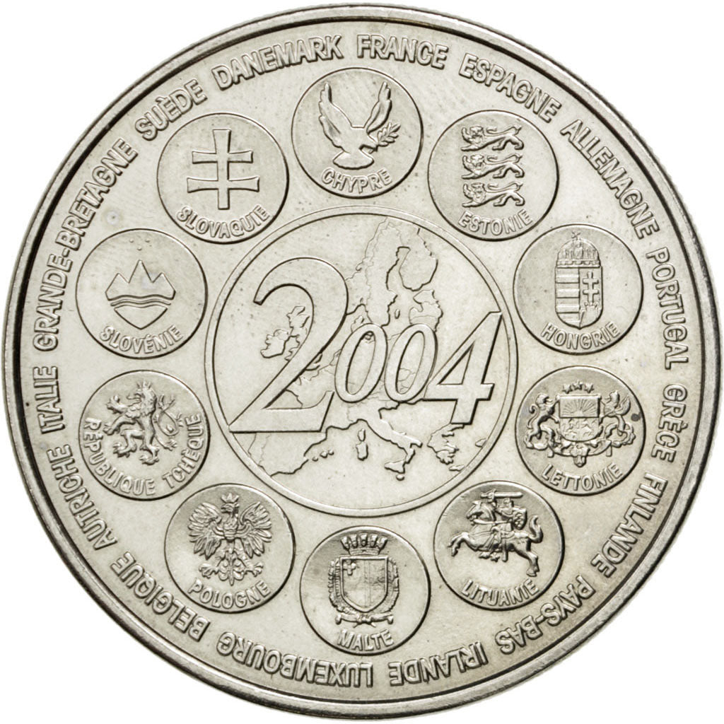 Frankreich, Medal, French Fifth Republic, Politics, Society, War, VZ+, Nickel