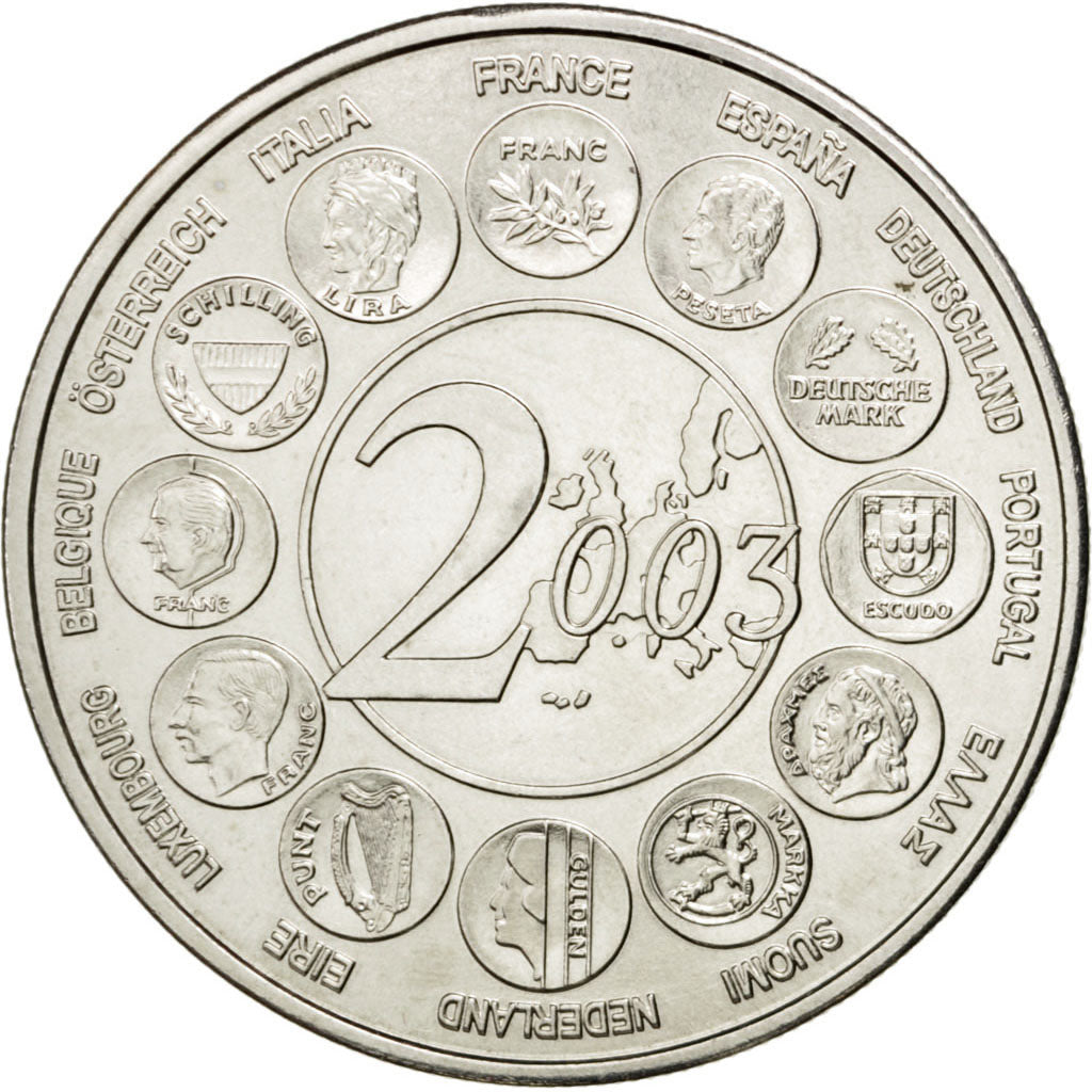 Francia, Medal, French Fifth Republic, Politics, Society, War, EBC, Níquel