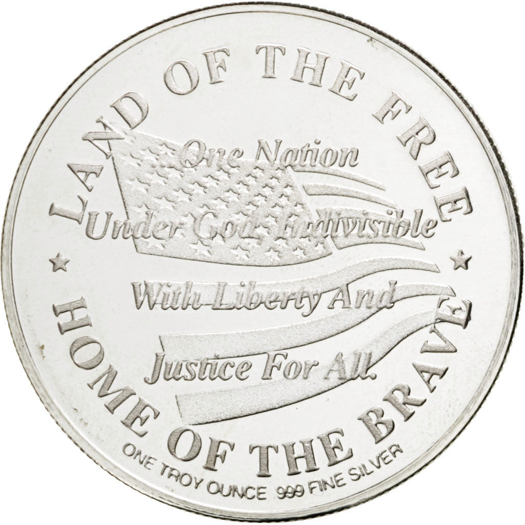 United States, Medal, Politics, Society, War, MS(65-70), Silver