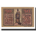 Banconote, Austria, St. Johann in Tirol, Tirol Gemeinde, 50 Heller, personnage