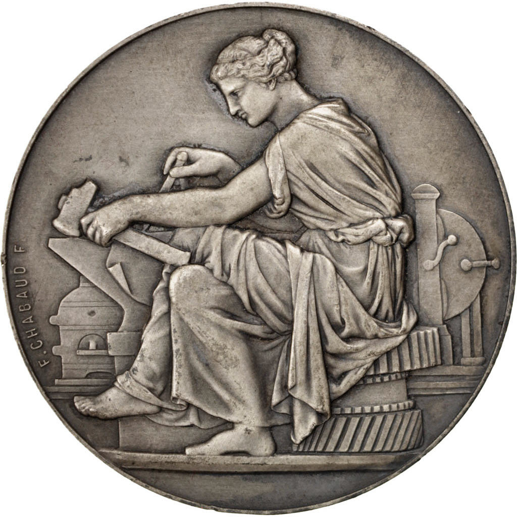 Francja, Medal, Trzecia Republika Francuska, Nauka i technologia, AU(50-53)