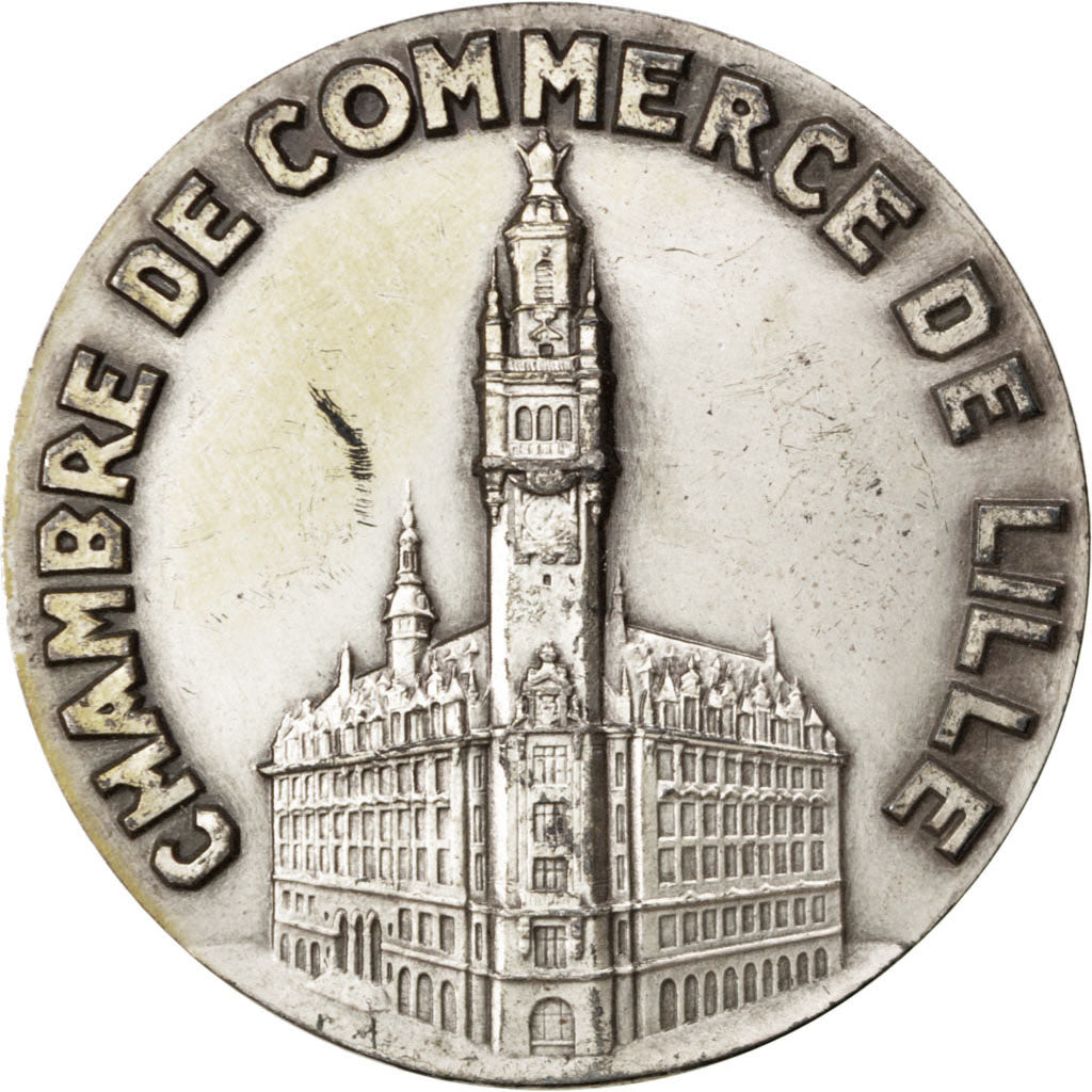 France, Medal, French Fifth Republic, Business & industry, TTB+, Argent