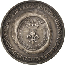 France, Medal, French Fourth Republic, Business & industry, AU(50-53), Silver