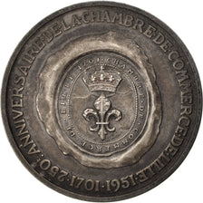 France, Medal, French Fourth Republic, Business & industry, AU(50-53), Silver