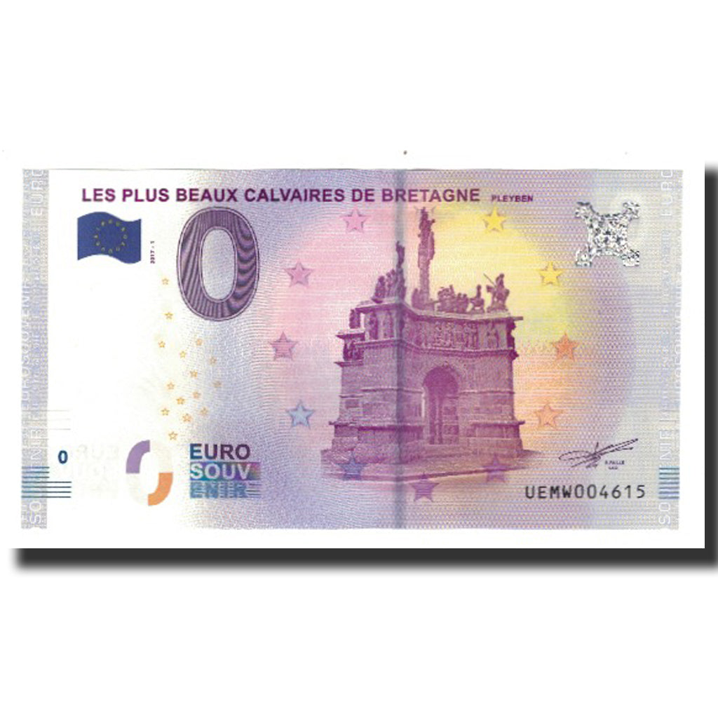 Francia, Tourist Banknote - 0 Euro, 29/ Pleyben - Les plus beaux calvaires de