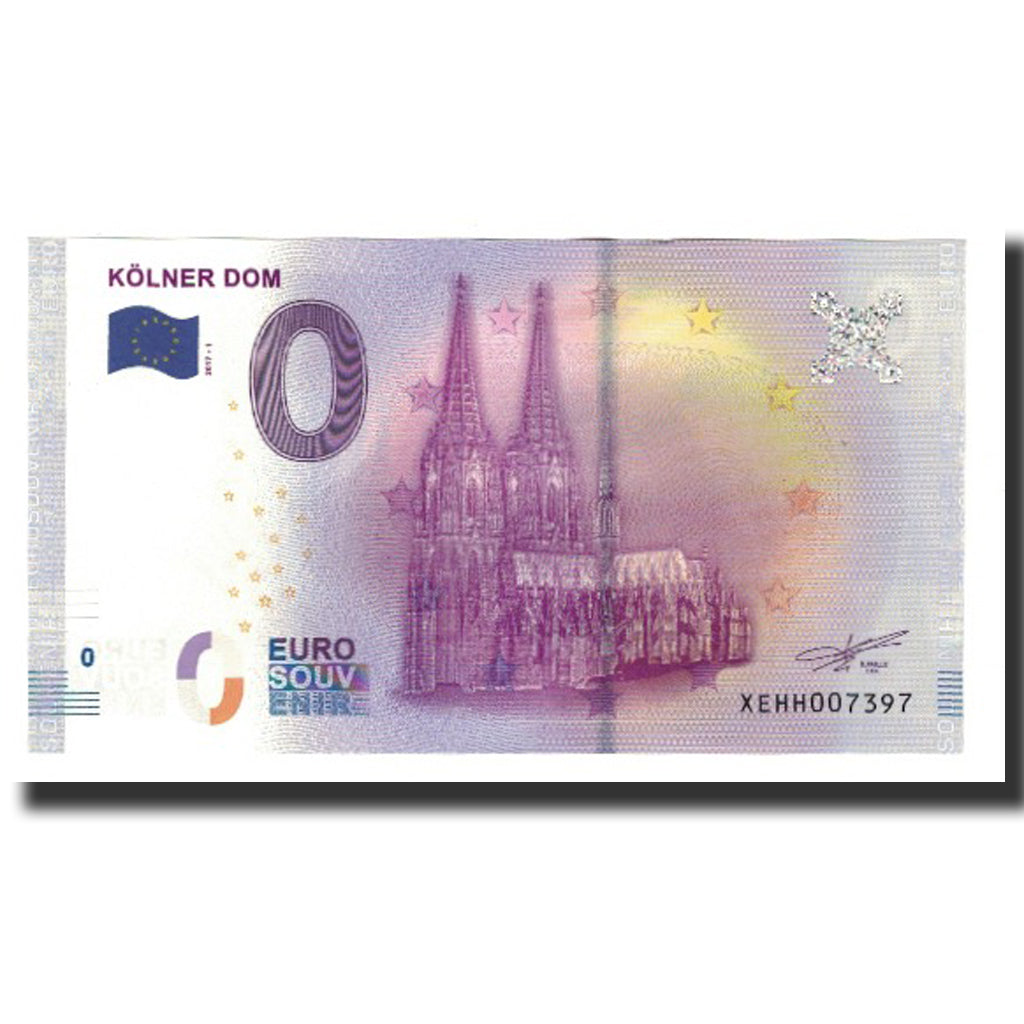 Germany, Tourist Banknote - 0 Euro, Germany/ Kölner Dom - La Cathédrale de