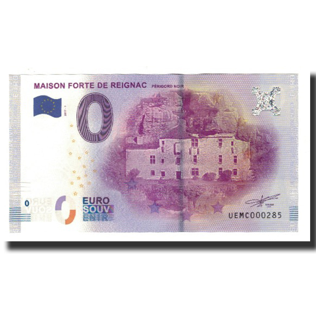 Francja, Tourist Banknote - 0 Euro, 24/ Tursac - Maison Forte de Reignac -