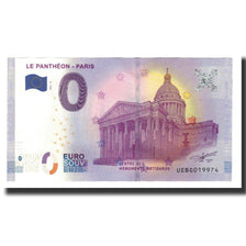 Frankreich, Tourist Banknote - 0 Euro, 75/ Paris - Le Pantheon, 2017, UNC