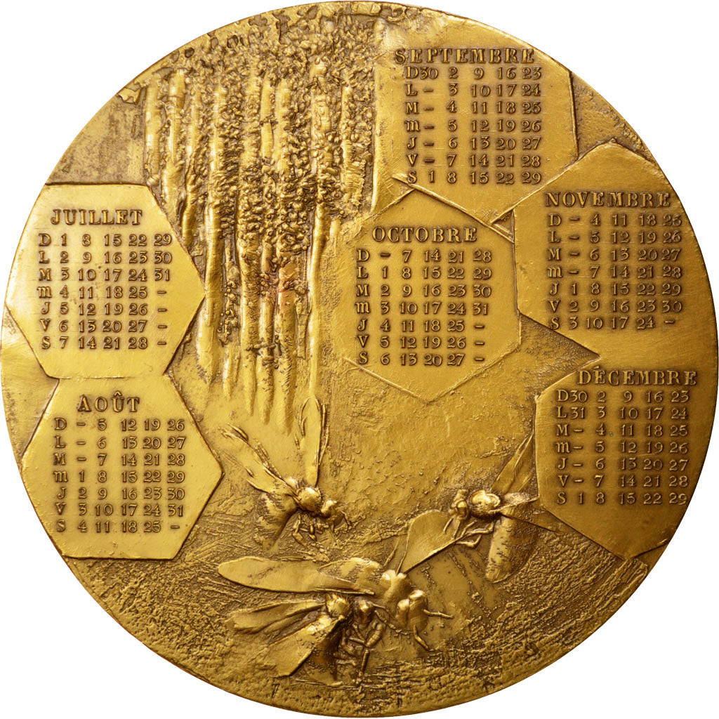 Frankreich, Medal, French Fifth Republic, Fauna, STGL, Bronze