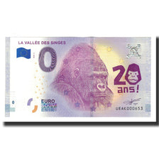 Francja, Tourist Banknote - 0 Euro, 86/ Romagne - La Vallée des Singes, 2018