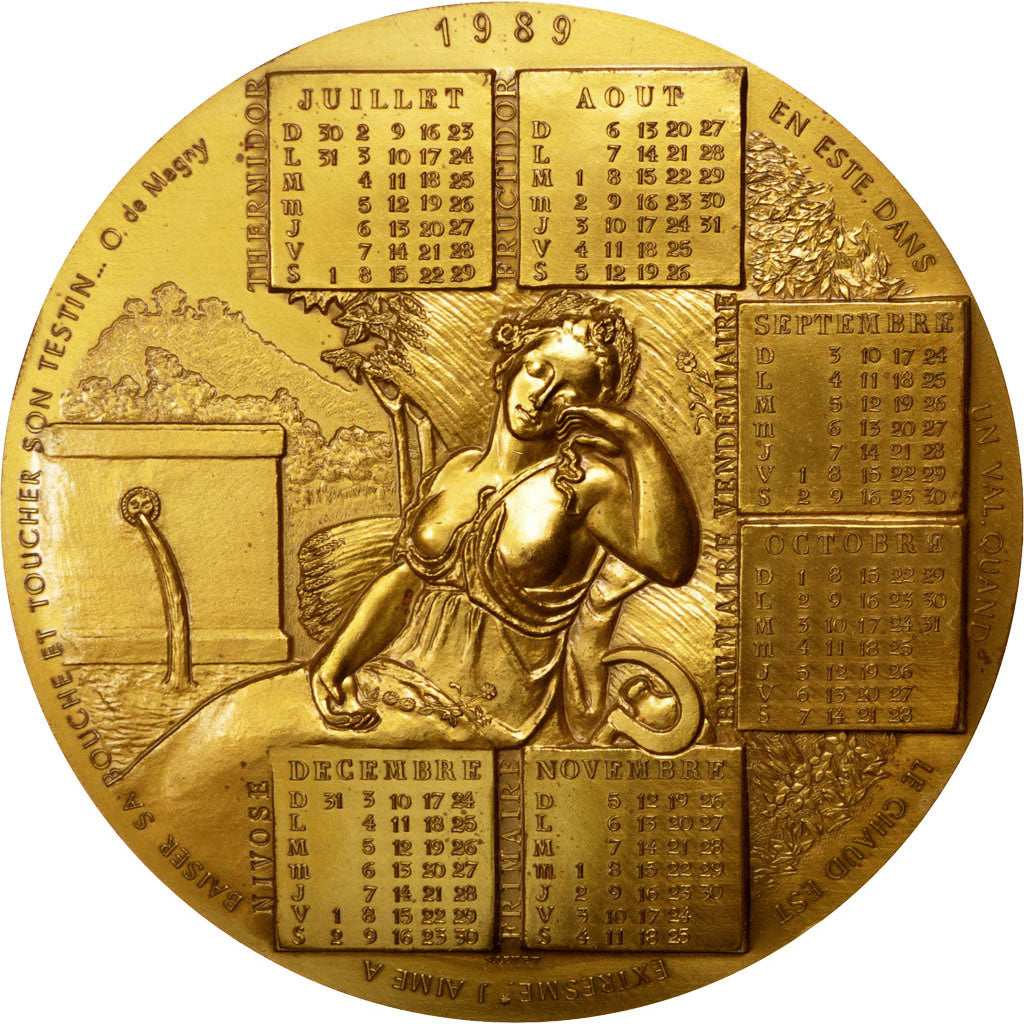 Frankreich, Medal, French Fifth Republic, Arts & Culture, STGL, Bronze