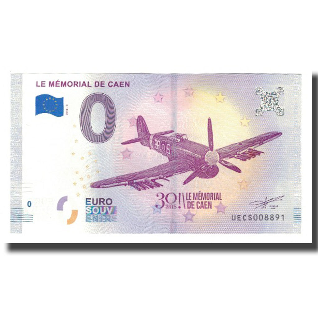 Francia, Tourist Banknote - 0 Euro, 14/ Caen - Le Mémorial de Caen, 2018, UNC